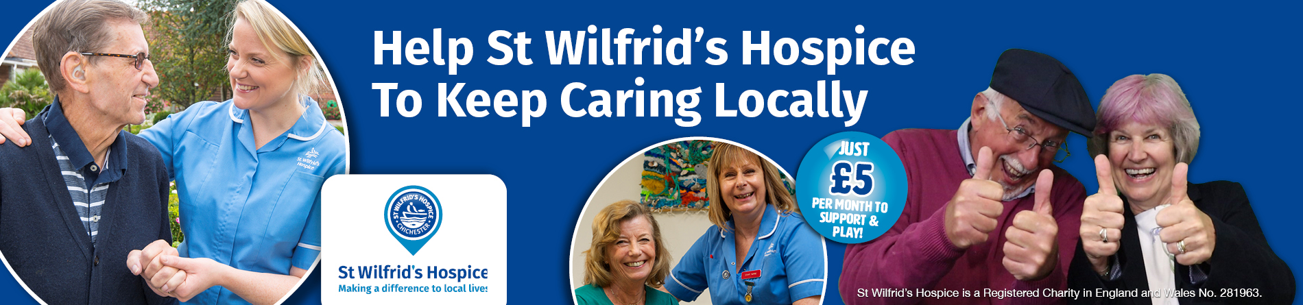 Play & help St Wilfrid’s Hospice – Local Hospice Lottery