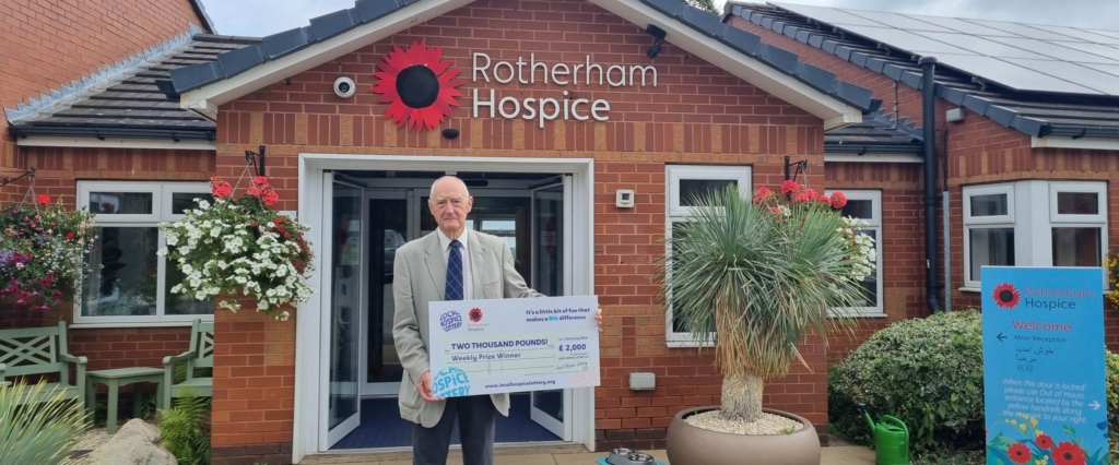 A big win for this Rotherham Hospice supporter!